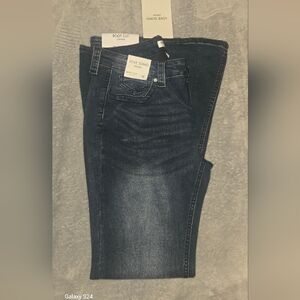 Women's Dark Blue Bootcut Jeans
